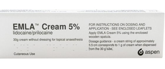 emla cream